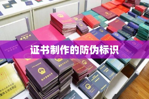 邯山证书制作的防伪标识