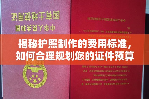 邯山揭秘护照制作的费用标准，如何合理规划您的证件预算？