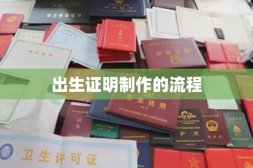 邯山出生证明制作的流程