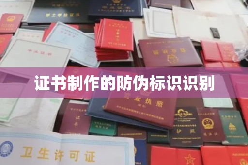 邯山证书制作的防伪标识识别
